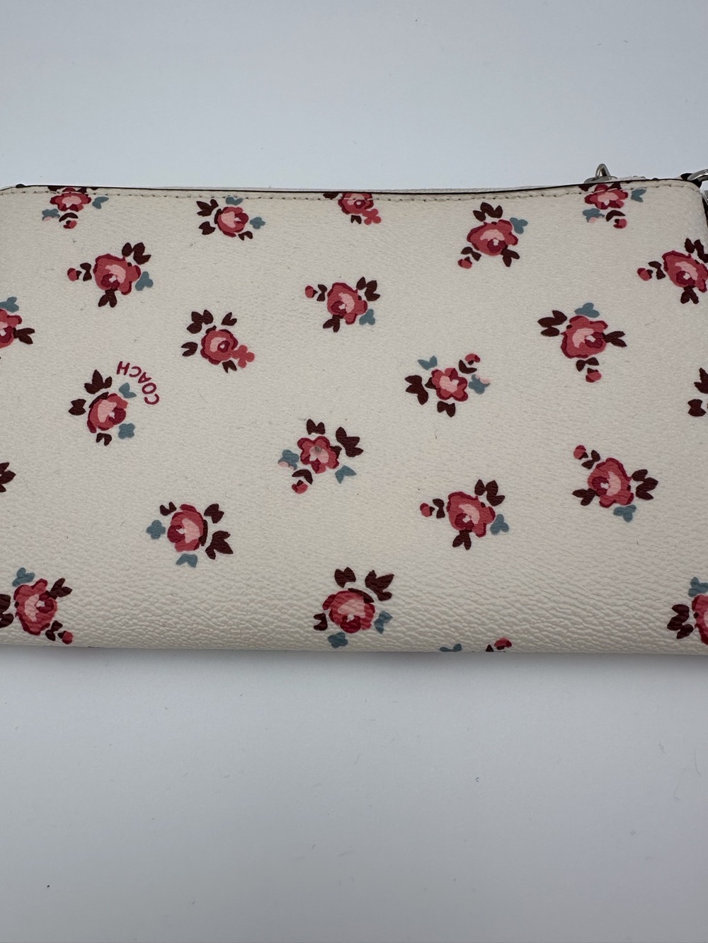 COACH Floral Bloom Small Wristlet - Picture 6 of 15
